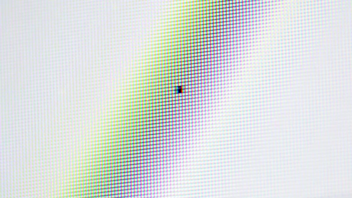 Burnt pixel monitor